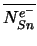  $ \overline{ N_{Sn}^{e^-}}$ 