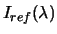  $ I_{ref}(\lambda)$ 
